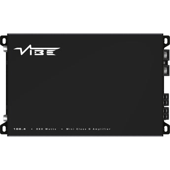 Vibe Powerbox 100.4M Amp Compact Micro Class D 4 Channel Car Stereo Amplifier-3