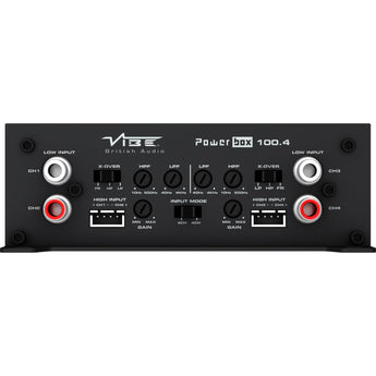 Vibe Powerbox 100.4M Amp Compact Micro Class D 4 Channel Car Stereo Amplifier-1