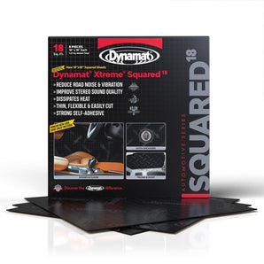 Dynamat Xtreme Squared 8 Sheets Car Van Deadening Sound Proofing Damping Mat-0