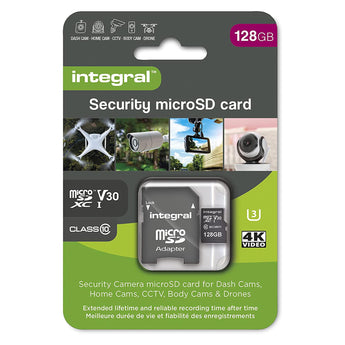 Integral Dash Cam Micro SD Card 128GB High Endurance Home Security CCTV Drones-5