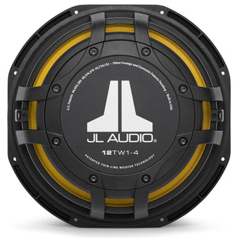 JL Audio 12TW1-4 12 Inch Sub TW1 Series Shallow Mount Subwoofer 4 ohm 300w RMS-5