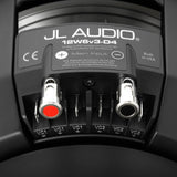 JL Audio 12W6V3-D4 W6 Series 12 Inch 30cm Dual 4 ohm Car Sub Subwoofer 600w RMS-4