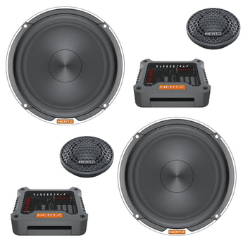 Hertz Mille Pro MPK 1650.3 6.5" 16.5cm Car 2 Way Component Speaker 125w RMS Pair-0