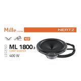 Hertz Mille Legend ML 1800.3 7 Inch 18cm Midrange Woofer Speaker 200w RMS Pair-5