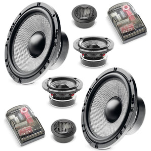 Focal 165 AS3 Access Series 3 Way 6.5" Car Door Component Speakers 80w RMS Pair-0