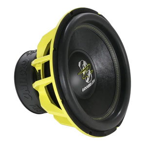 Ground Zero Hydrogen GZHW 38XSPL-D1 Sub 38cm 15 Inch SPL Subwoofer 1500w RMS-0