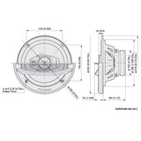 Pioneer TS-A2013I Speakers 8” 20cm 3 Way Car Door Shelf Coaxial System 80w RMS-2