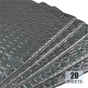 Skinz Sound Deadening Expert 3mm V2 20 Sheets Car Van Deadening Proofing Damping