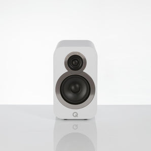 Q Acoustics 3010i Slim Line Bookshelf or Stand Mount Speakers Arctic White Pair-1