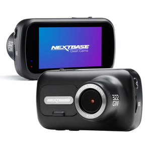 Nextbase 322GW Dash Cam 1080p Video 2.5" Touch Screen Bluetooth GPS WIFI Camera-0