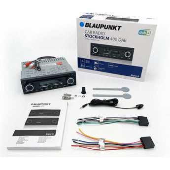 Blaupunkt Stockholm 400 DAB CD Car Stereo Radio Bluetooth USB Classic Retro OEM-3