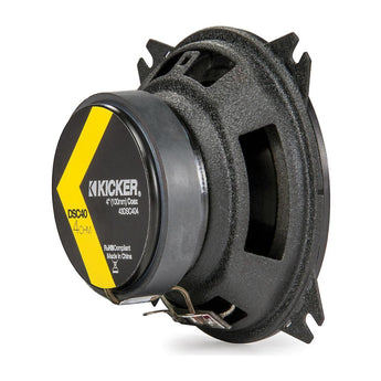 Kicker DSC404 DS Series 4" 10cm 2 Way Car Door Dash Coaxial Speakers 30w RMS-7