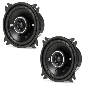 Kicker DSC404 DS Series 4" 10cm 2 Way Car Door Dash Coaxial Speakers 30w RMS-0