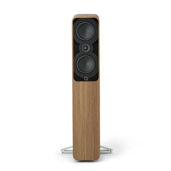 Q Acoustics 5040 Floorstanding HI-FI Home Cinema Loud Speakers Holme Oak-3