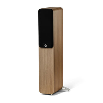 Q Acoustics 5040 Floorstanding HI-FI Home Cinema Loud Speakers Holme Oak-1