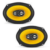 JL Audio C1-690tx C1 Series 6x9" Coaxial Car Parcel Shelf Speakers 60w RMS Pair-0