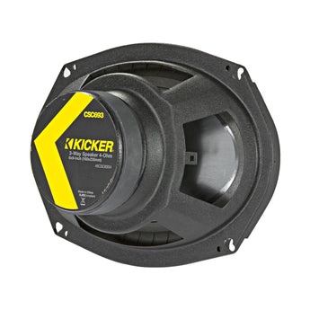 Kicker CSC6934 CS Series 6x9" 3 Way Car Parcel Shelf Coaxial Speakers 150w RMS-3