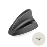 Calearo AM FM GPS Aerial Roof Mount Shark Fin Active Radio Antenna Black 7677825-1