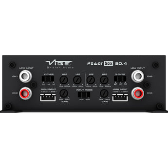 Vibe Powerbox 80.4M Amp Compact Micro Class D 4 Channel Car Stereo Amplifier-1