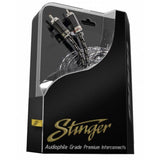 Stinger SI926 9000 Series 2 Channel Premium RCA Interconnect Amp Cable 1.8m-3