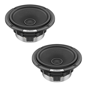 Audison Voce II AVX 6.5 II Midrange Coaxial Speaker Set 6.5 Inch 4ohm 120w RMS