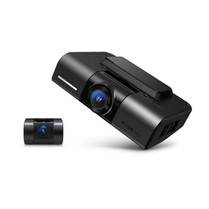 FineVu GX1000 2CH Dash Cam 2K QHD Front & Rear Camera Includes 64GB Card