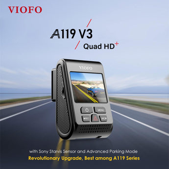 Viofo A119 V3 Dash Cam Front 1 Channel 2K Quad HD 5MP Starvis GPS Dash Camera-5