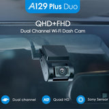 Viofo A129 Plus Duo Dash Cam 2 Channel Front & Rear GPS WIFI HD Camera 2" LCD-5