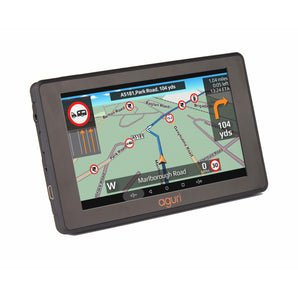 Aguri TX520 Truck GPS Sat Nav Built In Dash Cam 5" Screen WiFi UK & Ireland Maps-1