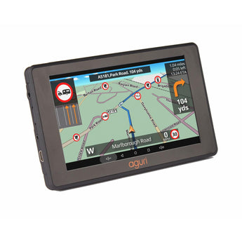 Aguri TX520 Truck GPS Sat Nav Built In Dash Cam 5" Screen WiFi UK & Europe Maps-1