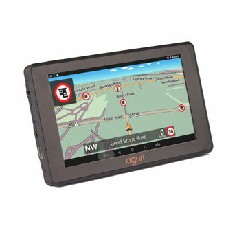 Aguri TX520 Truck GPS Sat Nav Built In Dash Cam 5" Screen WiFi UK & Ireland Maps-3