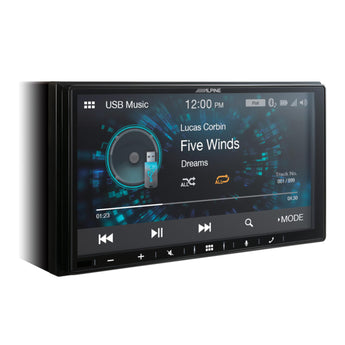 Alpine iLX-W650BT Apple CarPlay Android Auto Bluetooth Shallow Mount Car Stereo-4