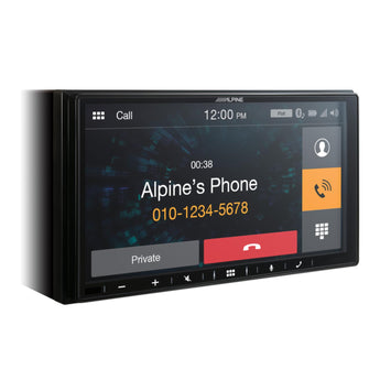 Alpine iLX-W650BT Apple CarPlay Android Auto Bluetooth Shallow Mount Car Stereo-2