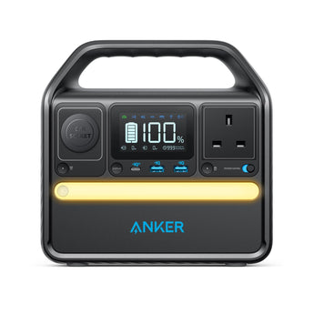 Anker 521 PowerHouse 5 Port Portable Power Station Battery USB Mains 256Wh 200w-0