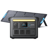 Anker C800X Plus Solar Generator Portable Battery + SOLIX PS200 200w Solar Panel-0