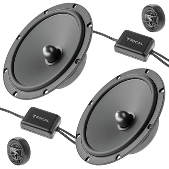 Focal ASE 165 S Auditor Series 2 Way 6.5" Slim Car Door Component Speakers 60w-0