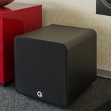 Q Acoustics Q B12 Subwoofer Active Home Cinema 12 Inch Sub Carbon Black QA8700-5