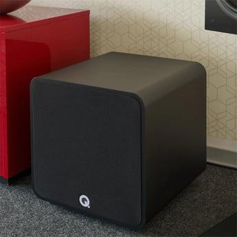 Q Acoustics Q B12 Subwoofer Active Home Cinema 12 Inch Sub Carbon Black QA8700-5