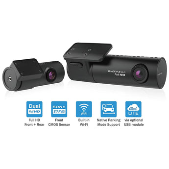 BlackVue Dash Cam DR590X-2CH 32GB Full HD 1080p Starvis Wi-Fi 2 Channel Camera-4