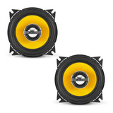 JL Audio C1-400x C1 Series 4" 10cm Coaxial Car Door Dash Speakers 50w RMS Pair-0