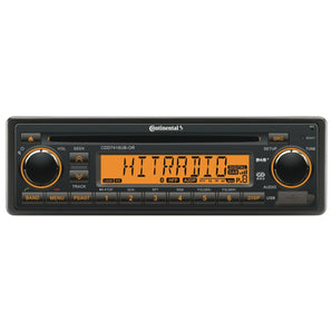 Continental CDD7418UB-OR Bluetooth Car Stereo DAB Radio CD Player USB Retro OEM-0