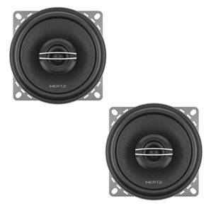 Hertz Cento CX 100 4 Inch 10cm 2 Way Car Dash Door Coaxial Speakers 40w RMS Pair-0