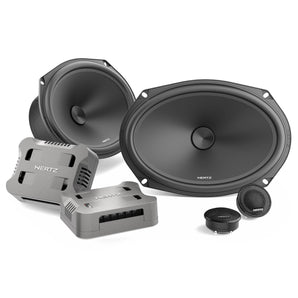 Hertz Cento CPK 690 Pro 6x9 Inch 2 Way Car Door Component Speakers 120w RMS Pair-0