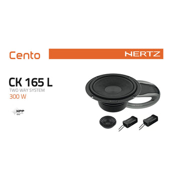 Hertz Cento CK 165 L 6.5 Inch 17cm 2 Way Door Component Speakers 100w RMS Pair-4