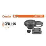 Hertz Cento CPK 165 6.5" 17cm 2 Way Car Door Component Speakers 105w RMS Pair-4