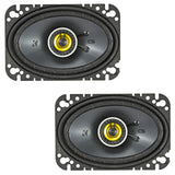 Kicker CSC464 CS Series 4x6" 2 Way Car Door Coaxial Speakers 50w RMS-0