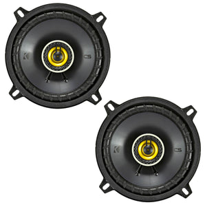 Kicker CSC54 CS Series 5.25" 13cm 2 Way Car Door Coaxial Speakers 75w RMS Pair-0