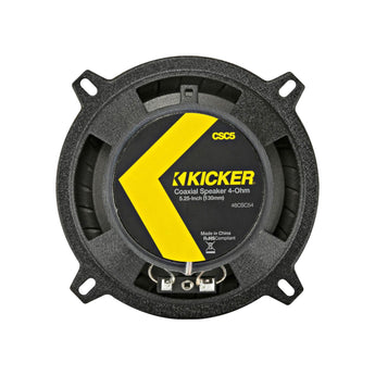 Kicker CSC54 CS Series 5.25" 13cm 2 Way Car Door Coaxial Speakers 75w RMS Pair-3