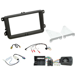 Connects 2 CTKVW17 Volkswagen T6 Caddy VW MIB-PQ Double Din Installation Kit-0