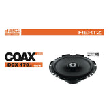 Hertz Dieci DCX 170.3 6.7" 16.7cm 2 Way Car Door Coaxial Speakers 50w RMS Pair-3